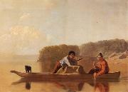 George Caleb Bingham Die Heimkehr der Trapper oil painting artist